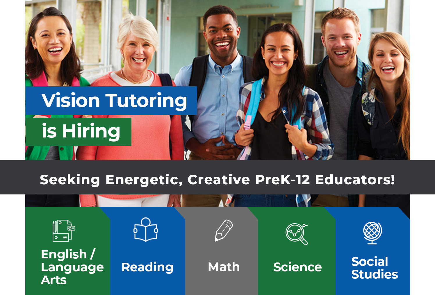 Vision Tutoring Foundation is hiring